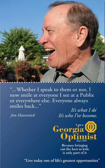 Jim Haverstick, Buckhead Optimist